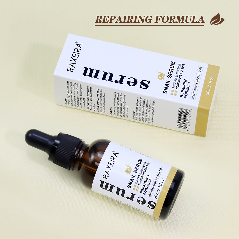 Hydrating Repair Centella Asiatica Nicotinamide Snail Mucin Skin Care Facial Serum For Face